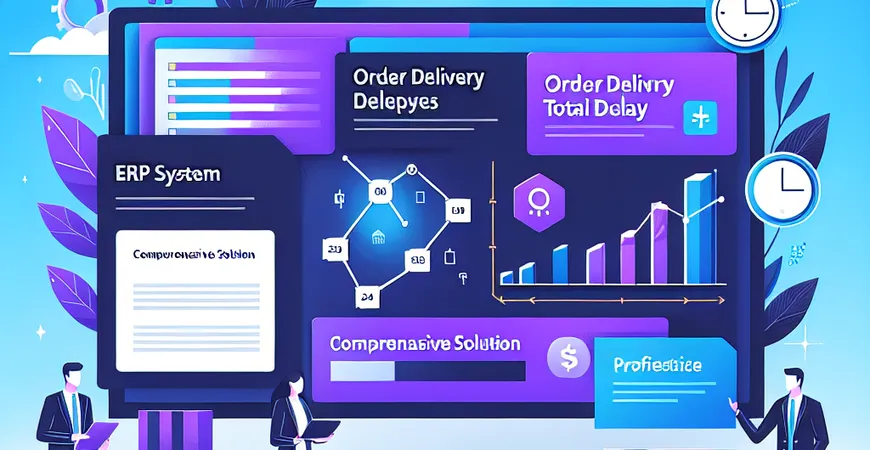 订单交付总延期？ERP 系统的全流程管控方案来了